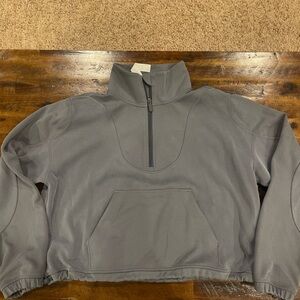 Lululemon Softstreme Ribbed Quarter Zip